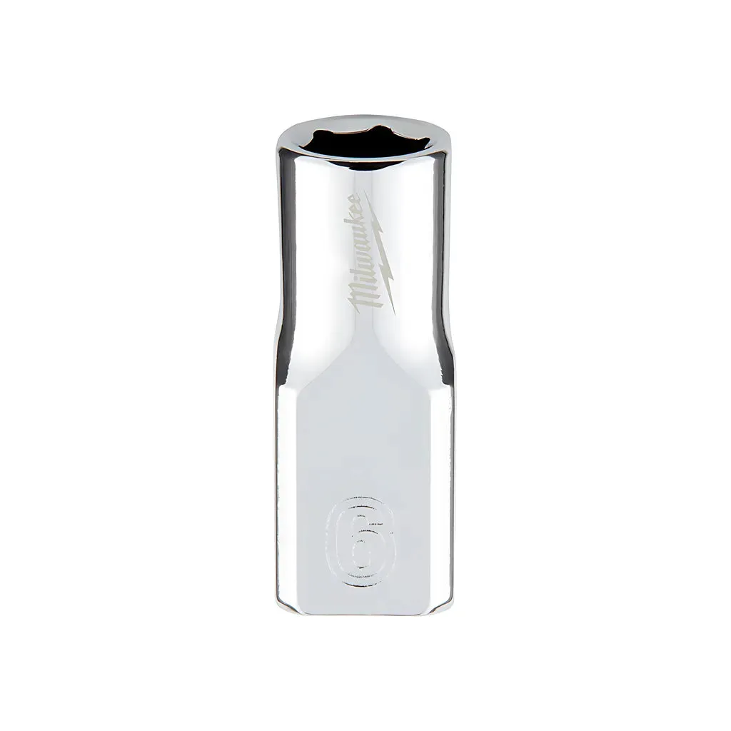 1/4 in. Drive 6mm Metric 6-Point Socket