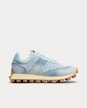 1T Denim Light Blue Low Top Sneakers