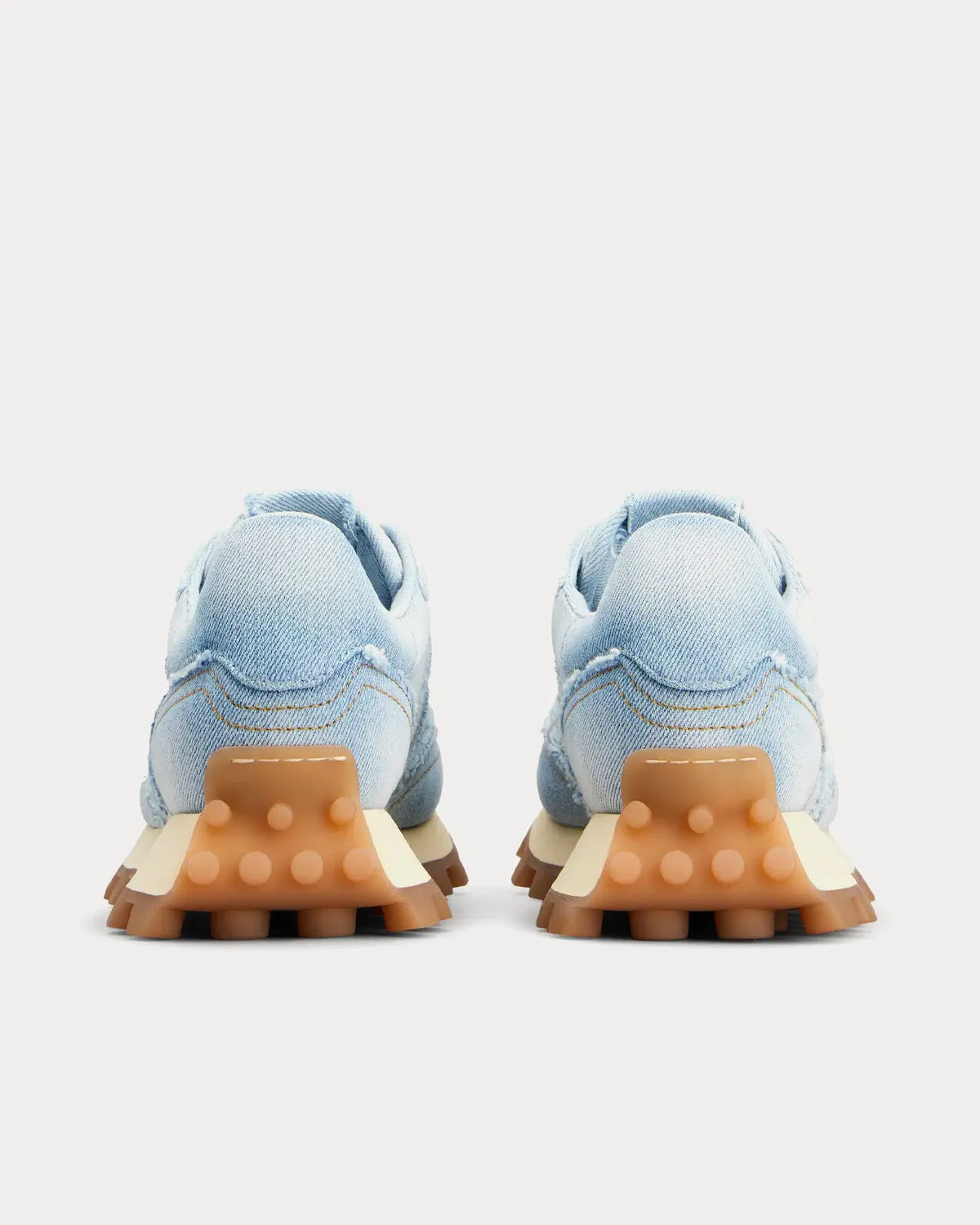 1T Denim Light Blue Low Top Sneakers