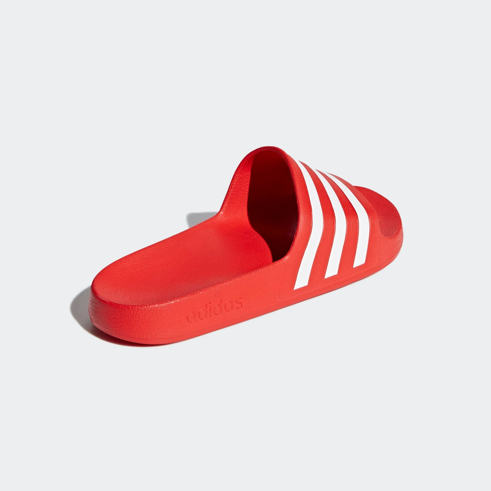 ADILETTE AQUA SLIDES Active Red / Cloud White / Active Red-F35540