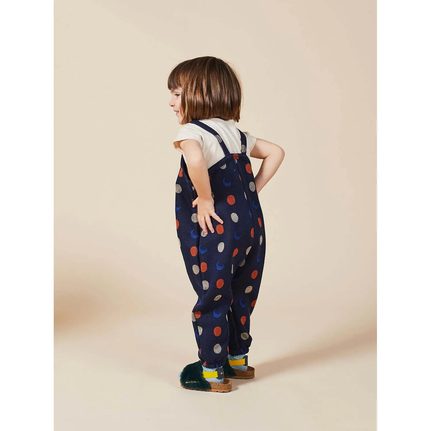 Bobo Choses B.C Embroidered Sheepskin Sandals