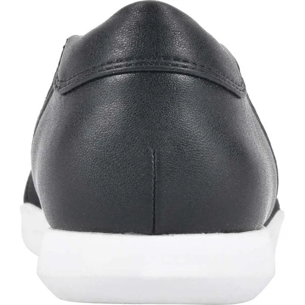 Cliffs by White Mountain Black Pavlina Comfort Knit Ballet Casual Fabric Flats