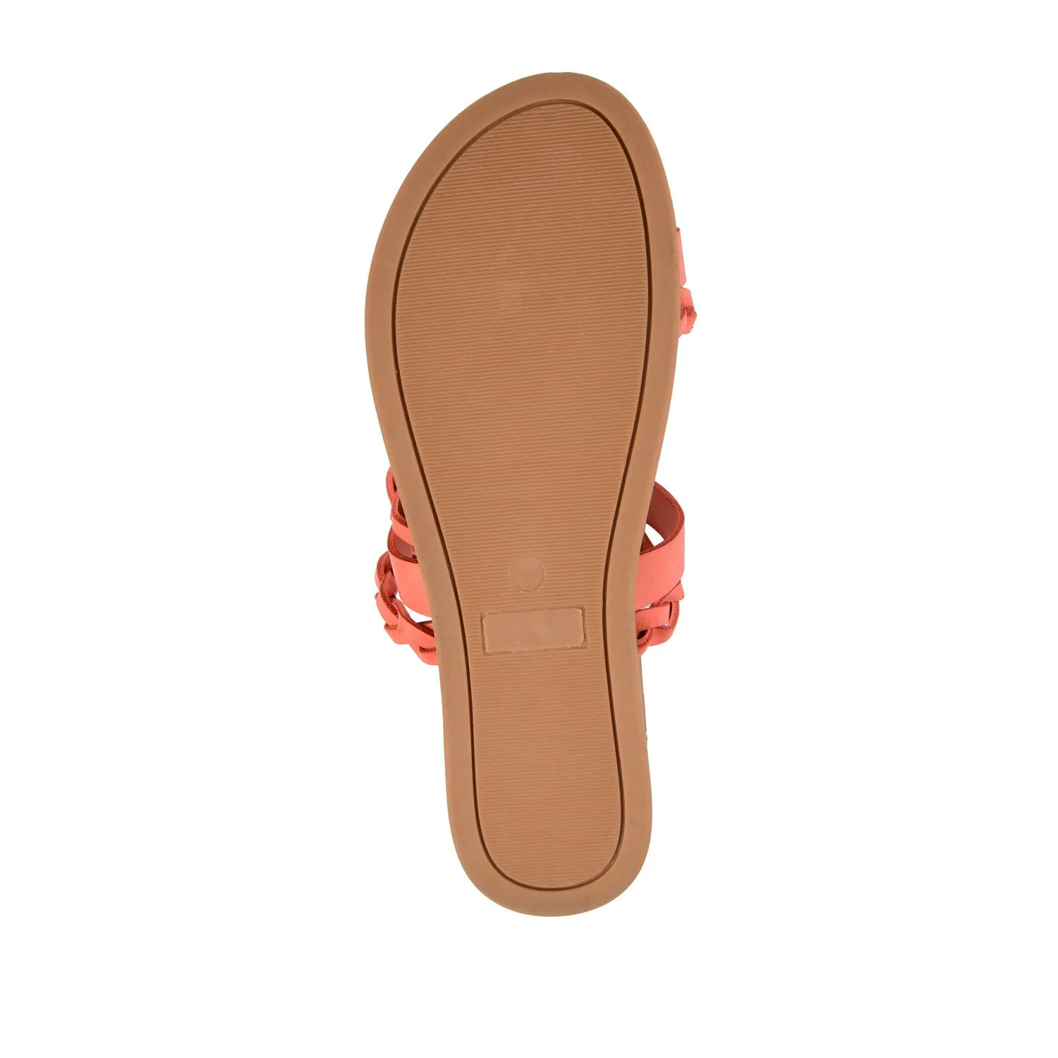 COLETTE SLIDE SANDALS IN FAUX LEATHER