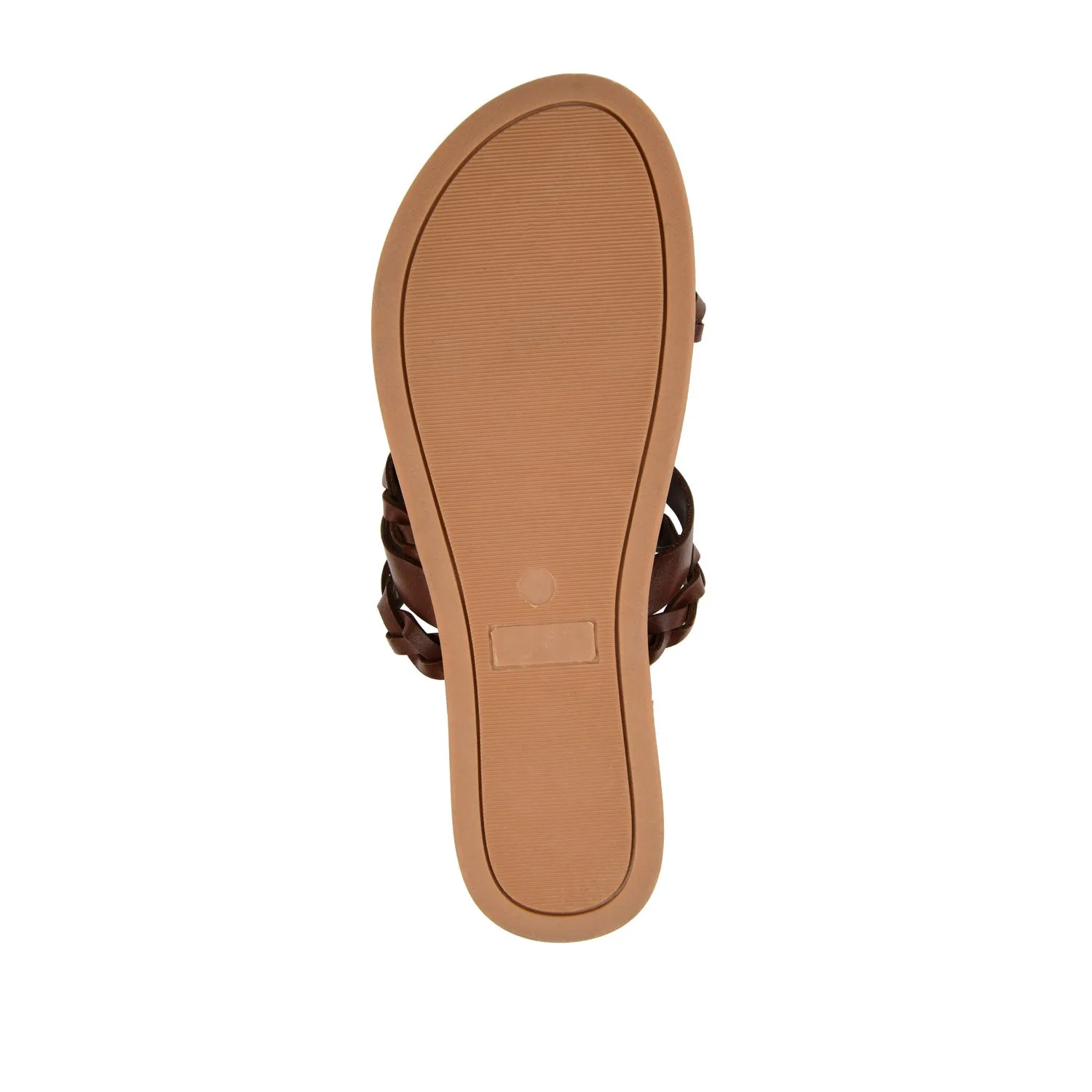 COLETTE SLIDE SANDALS IN FAUX LEATHER