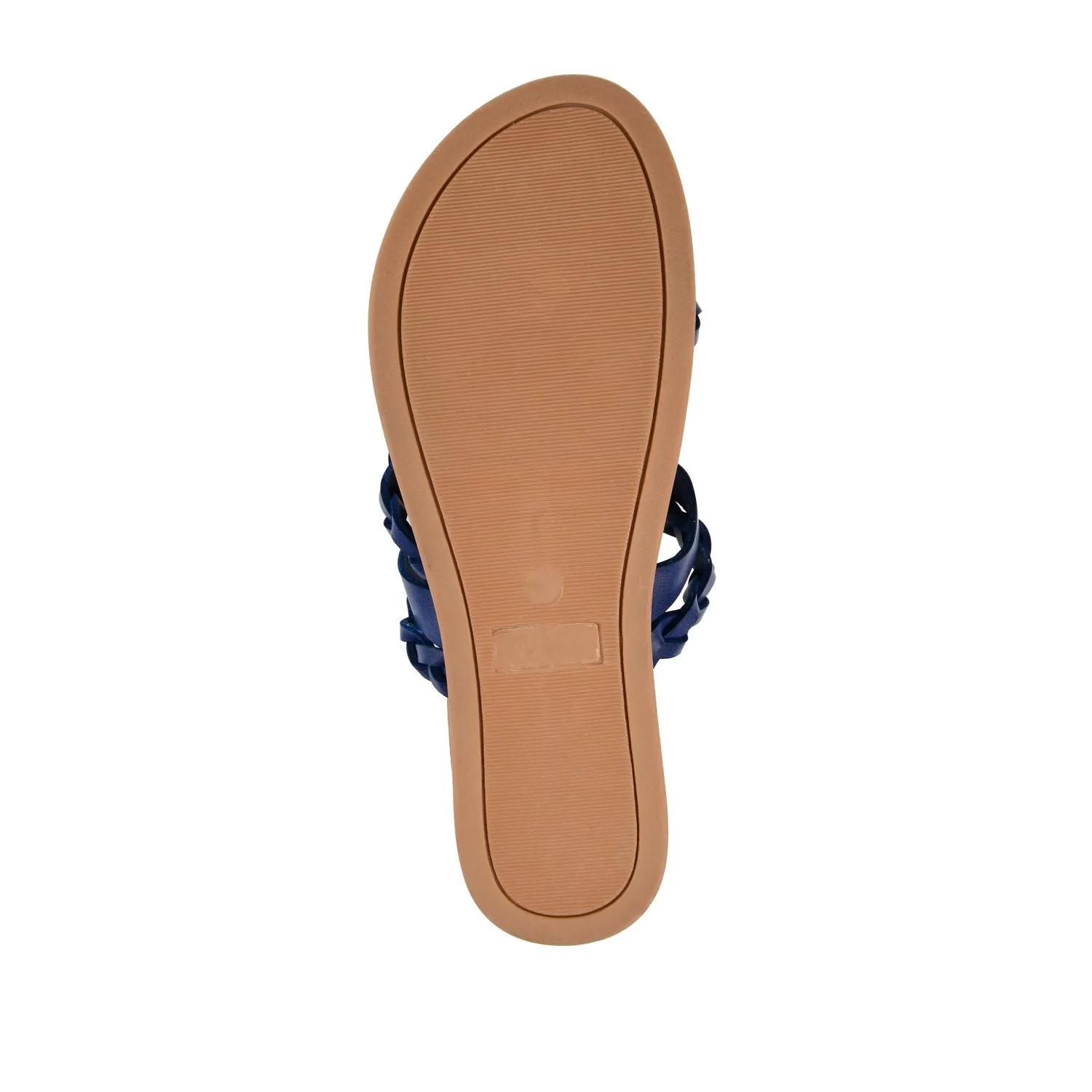 COLETTE SLIDE SANDALS IN FAUX LEATHER