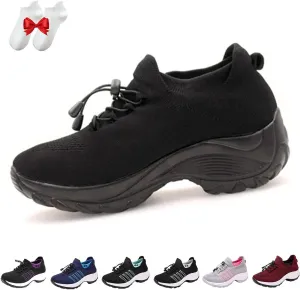 Comfort Wear Orthowear Shoes for Women, 2025 Comfortwear Ortho Stretch Cushion Shoes for Women Plantar Fasciitis