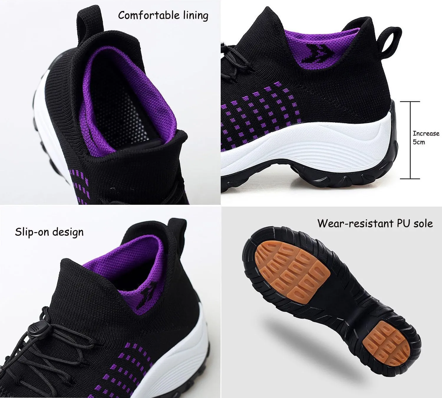 Comfort Wear Orthowear Shoes for Women, 2025 Comfortwear Ortho Stretch Cushion Shoes for Women Plantar Fasciitis