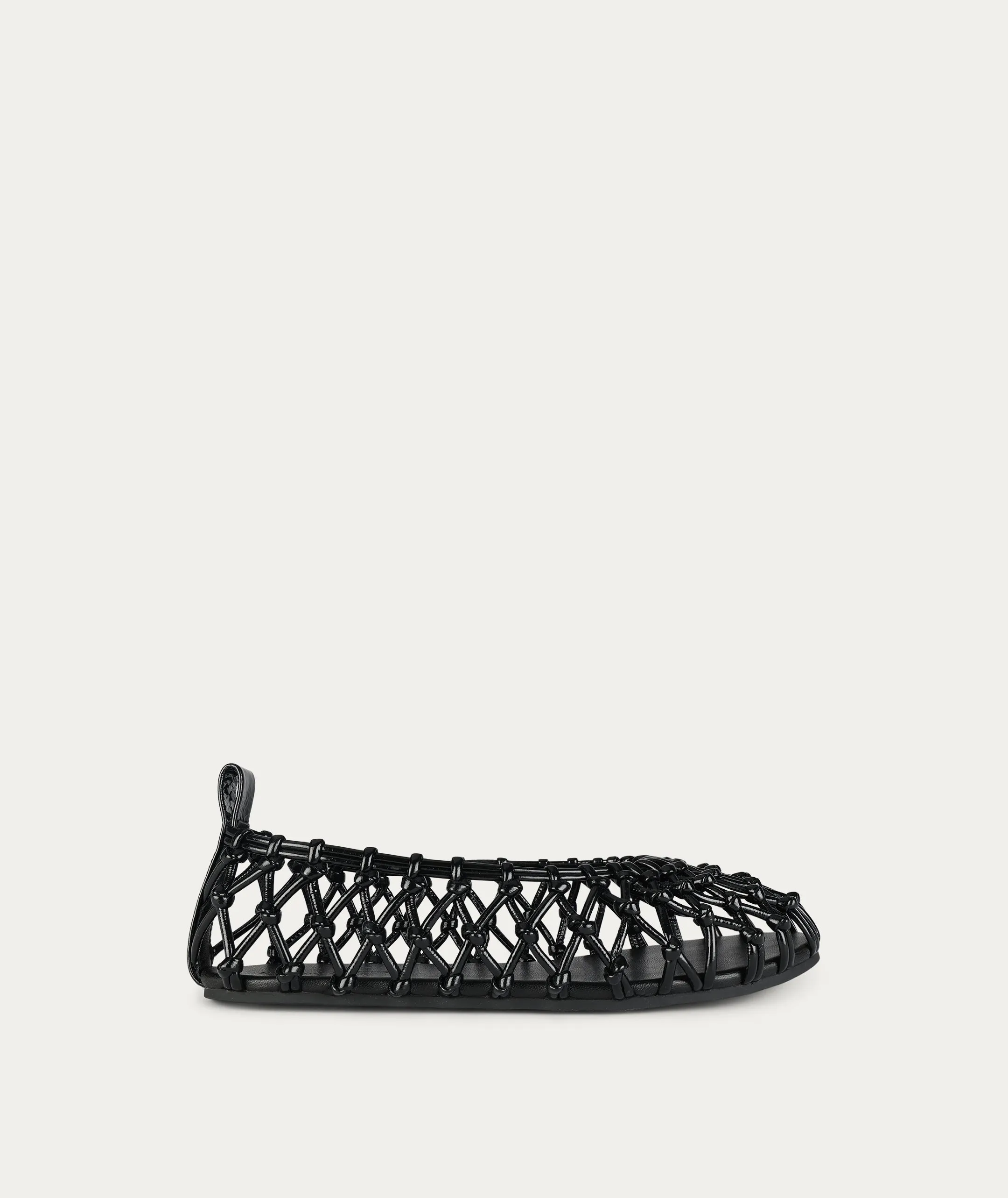Deadly Ponies - Hydra Flat Black Patent