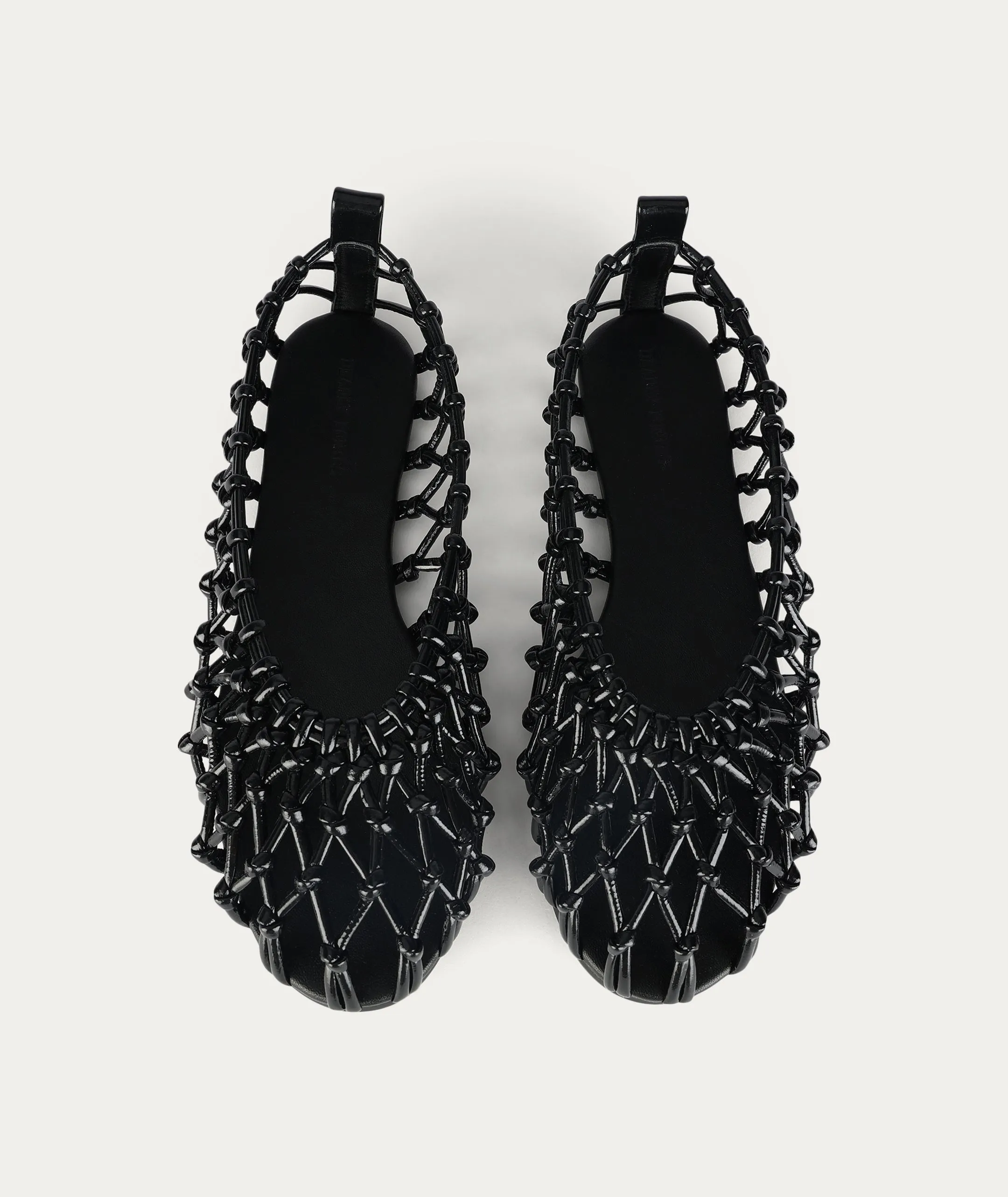Deadly Ponies - Hydra Flat Black Patent
