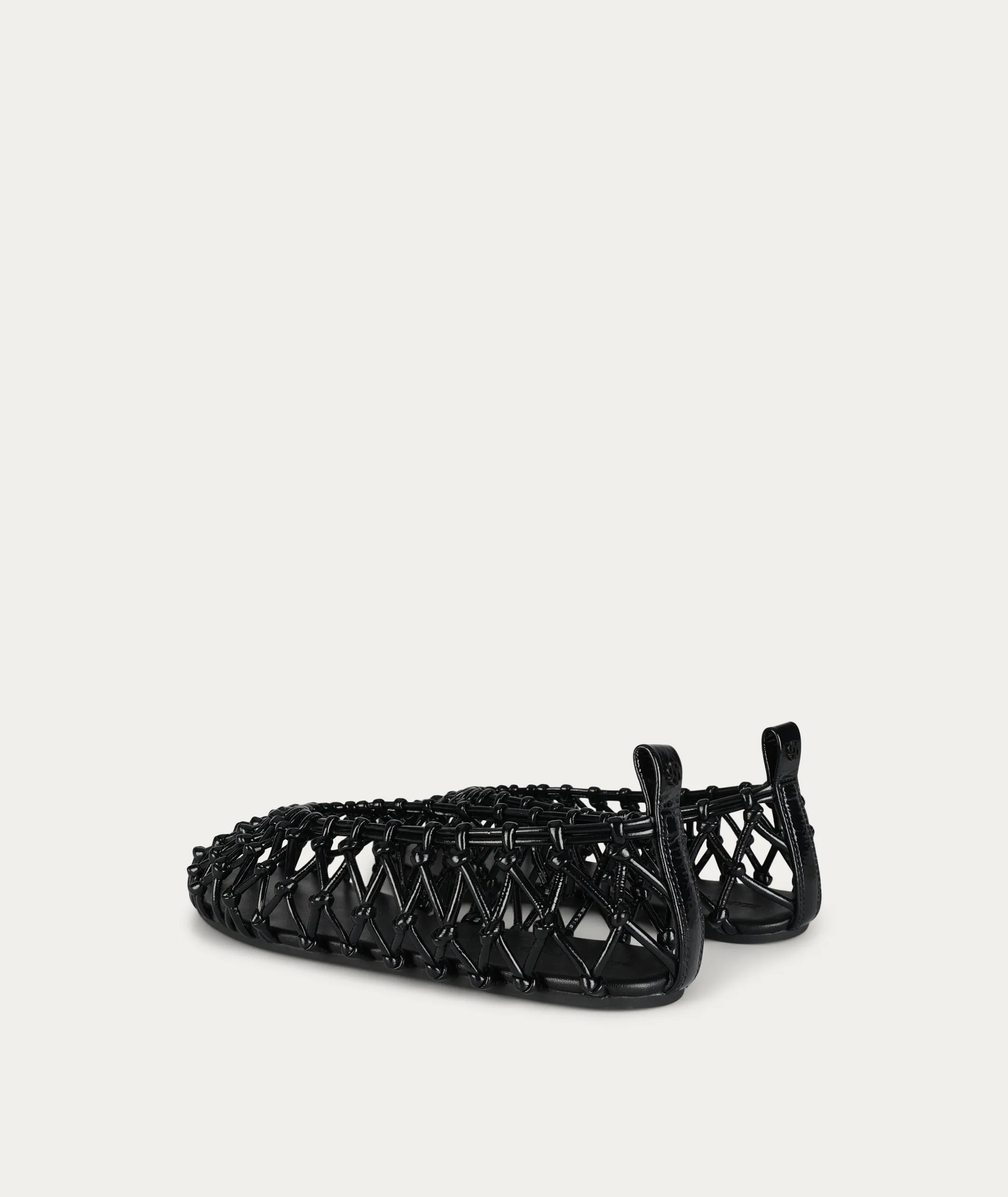 Deadly Ponies - Hydra Flat Black Patent