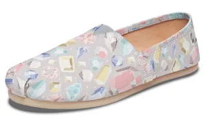 Diamond Pattern Casual Shoes