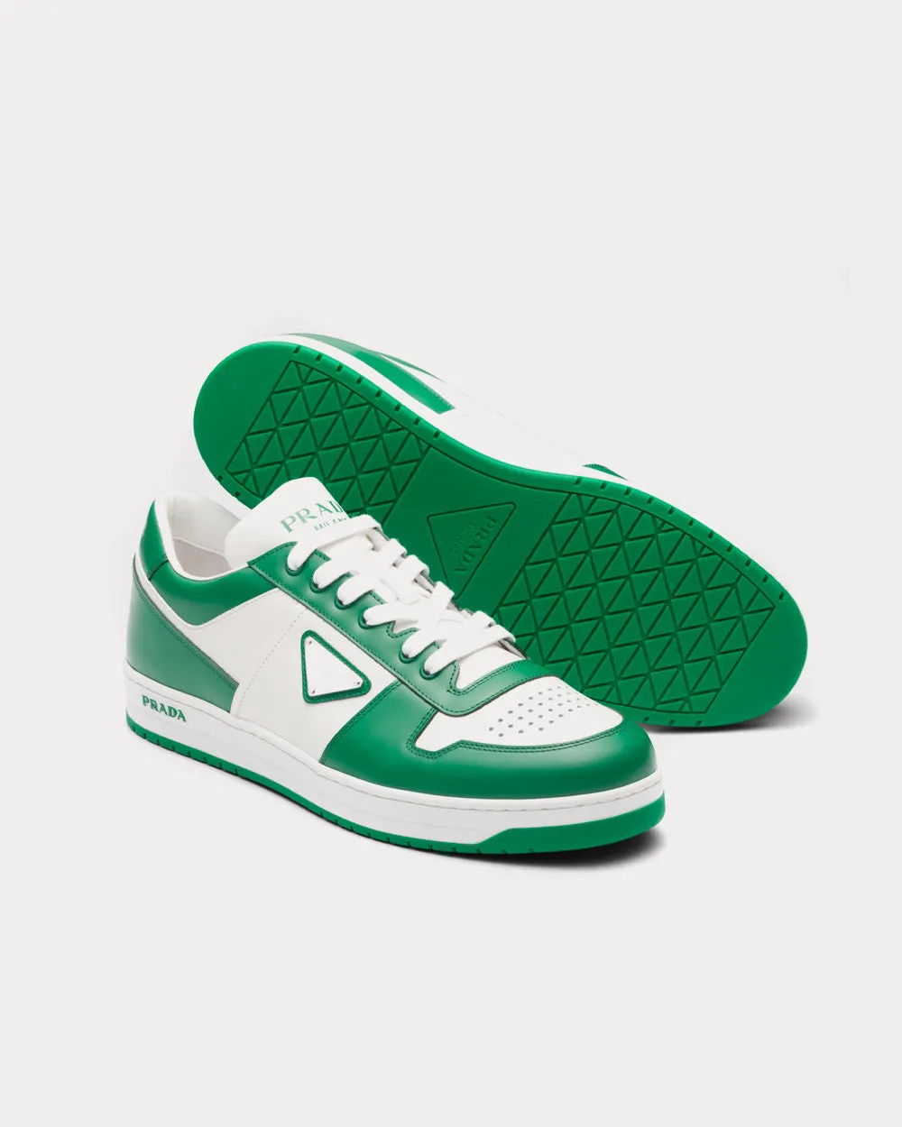 Downtown Leather White / Mango Low Top Sneakers