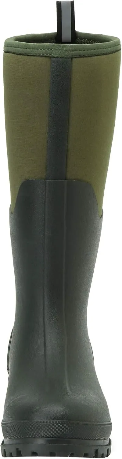 Duck and Fish 16 inches Fishing Hunting Neoprene High Rubber Overlay Molded Outsole Knee Boot