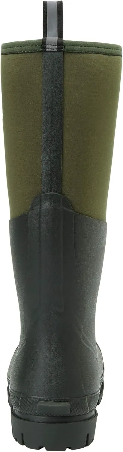 Duck and Fish 16 inches Fishing Hunting Neoprene High Rubber Overlay Molded Outsole Knee Boot
