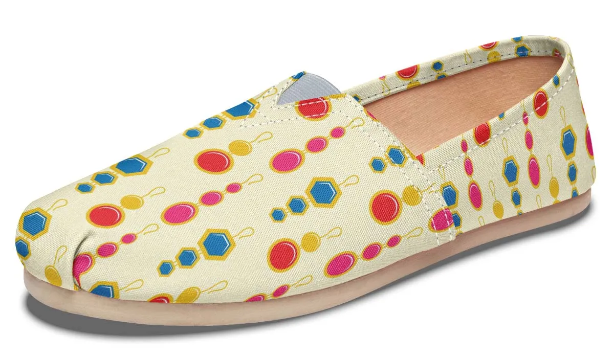 Earrings Pattern Casual Shoes