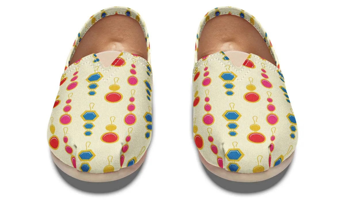 Earrings Pattern Casual Shoes