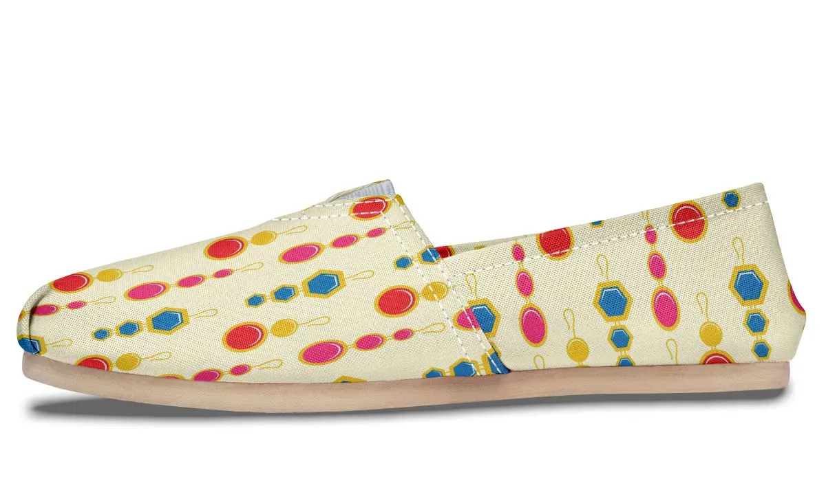 Earrings Pattern Casual Shoes