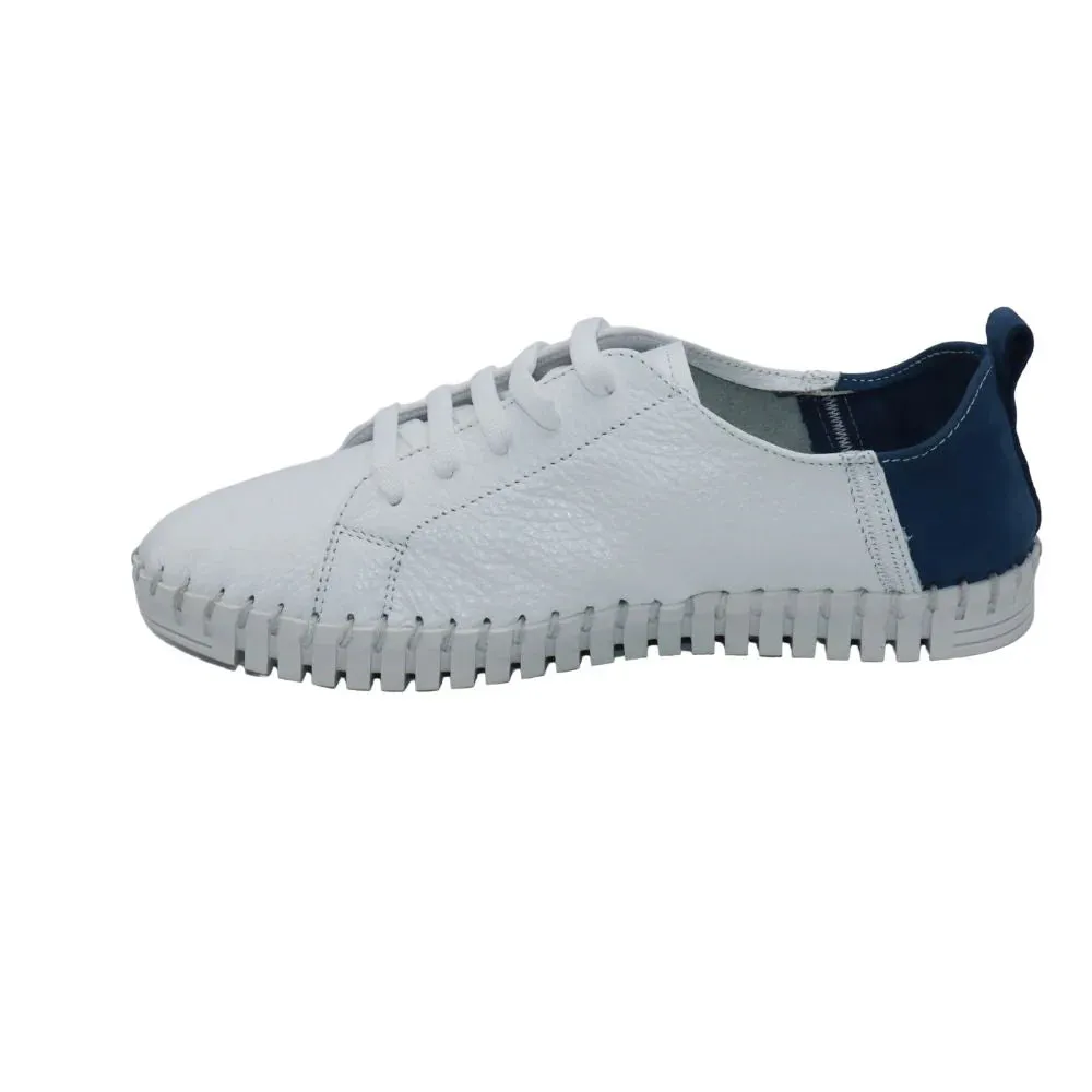 Eric Michael by Laurevan Women's Brandie Shoe - Denim/White