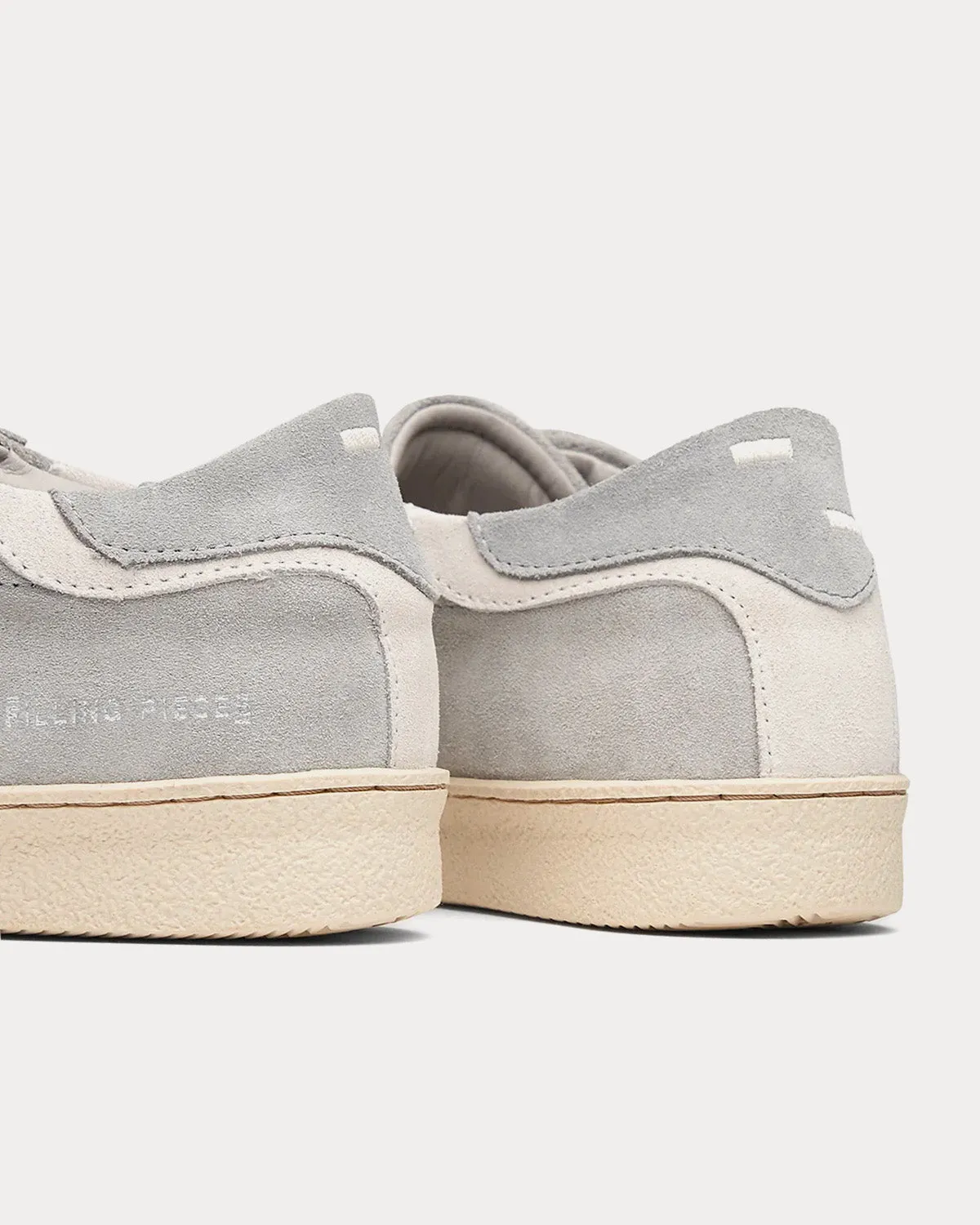 Frame Suede Light Grey Low Top Sneakers