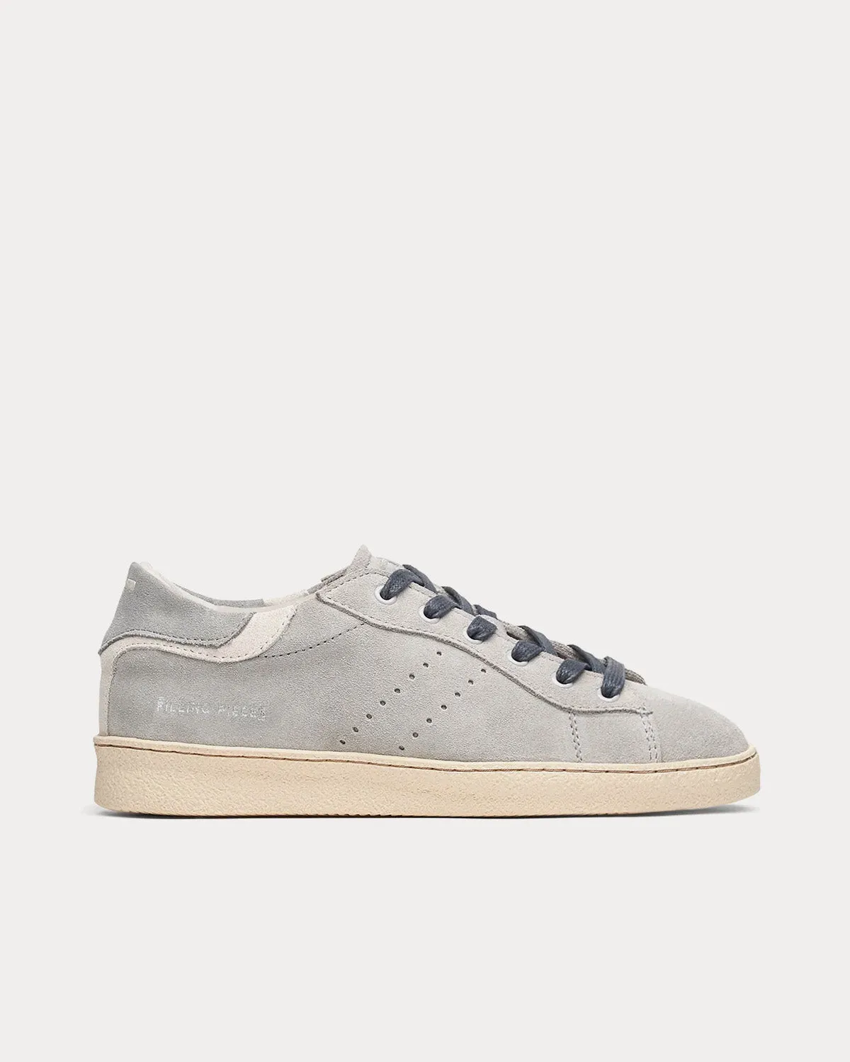 Frame Suede Light Grey Low Top Sneakers