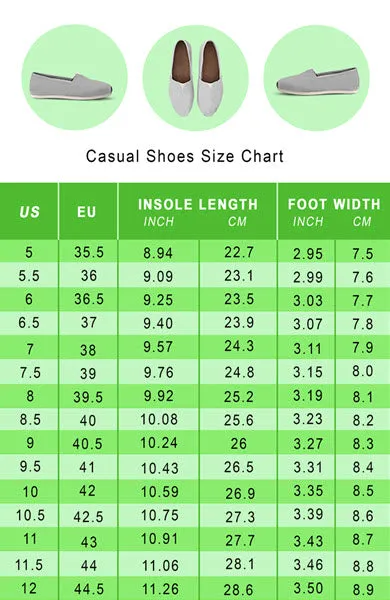 Geometry Pattern Casual Shoes