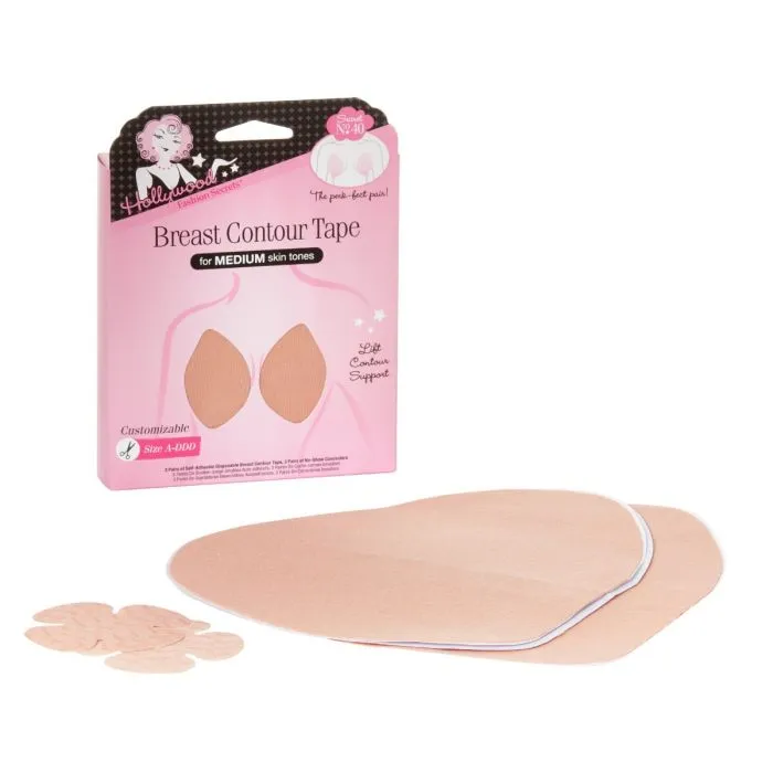 Hollywood Fasion Secrets Breast Contour Tape for Medium Skin