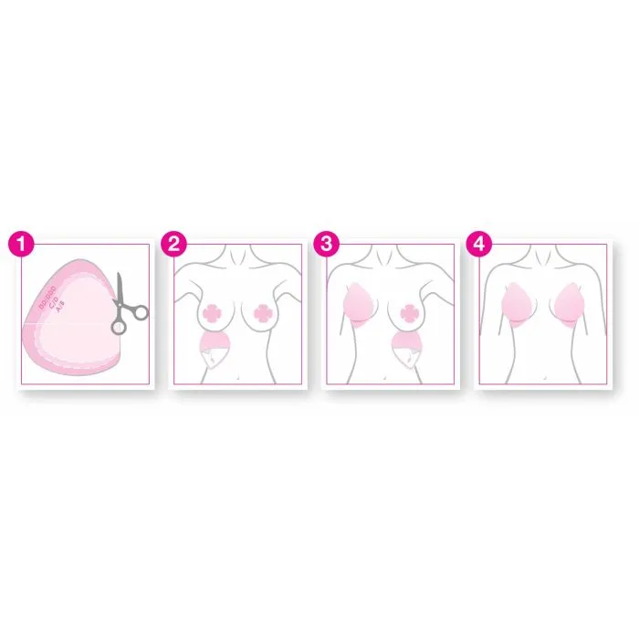 Hollywood Fasion Secrets Breast Contour Tape for Medium Skin