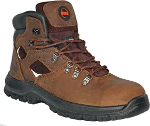 Hoss Men's, Adam Steel Toe Work Boot Brown 11.5 D