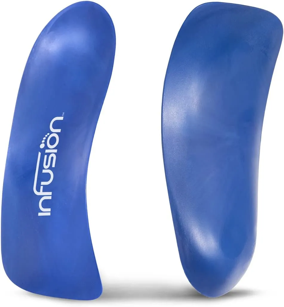 Infusion Sport Insole: Athletic Foot Orthotics for an Active Lifestyle by Infusion Insoles (G: Men's 10-11 | Women's 12-13)