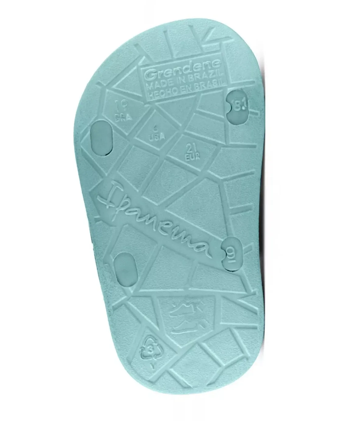 Ipanema Kids Summer Strapped Jelly Sandal (green)
