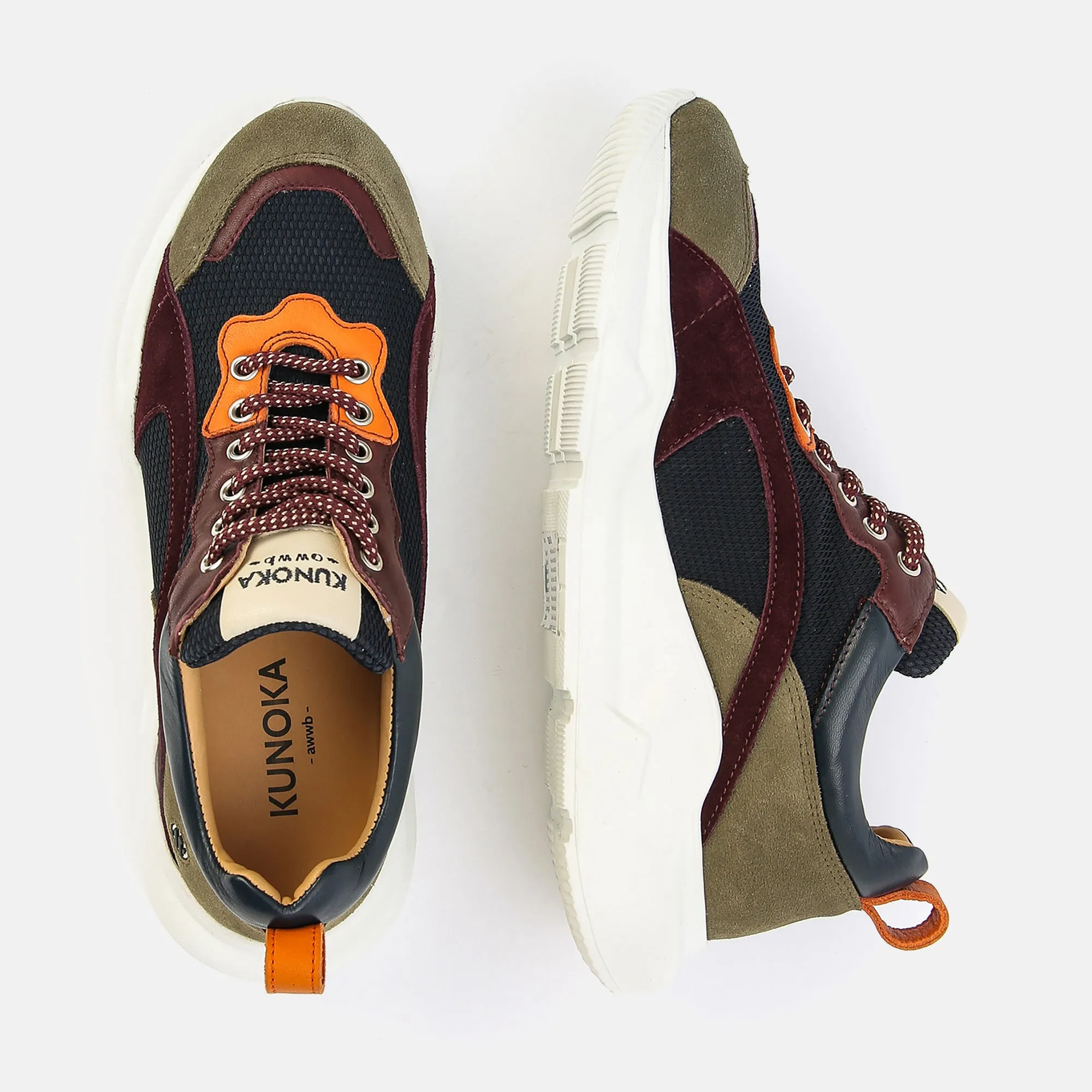 IZZI platform sneaker men - supernova