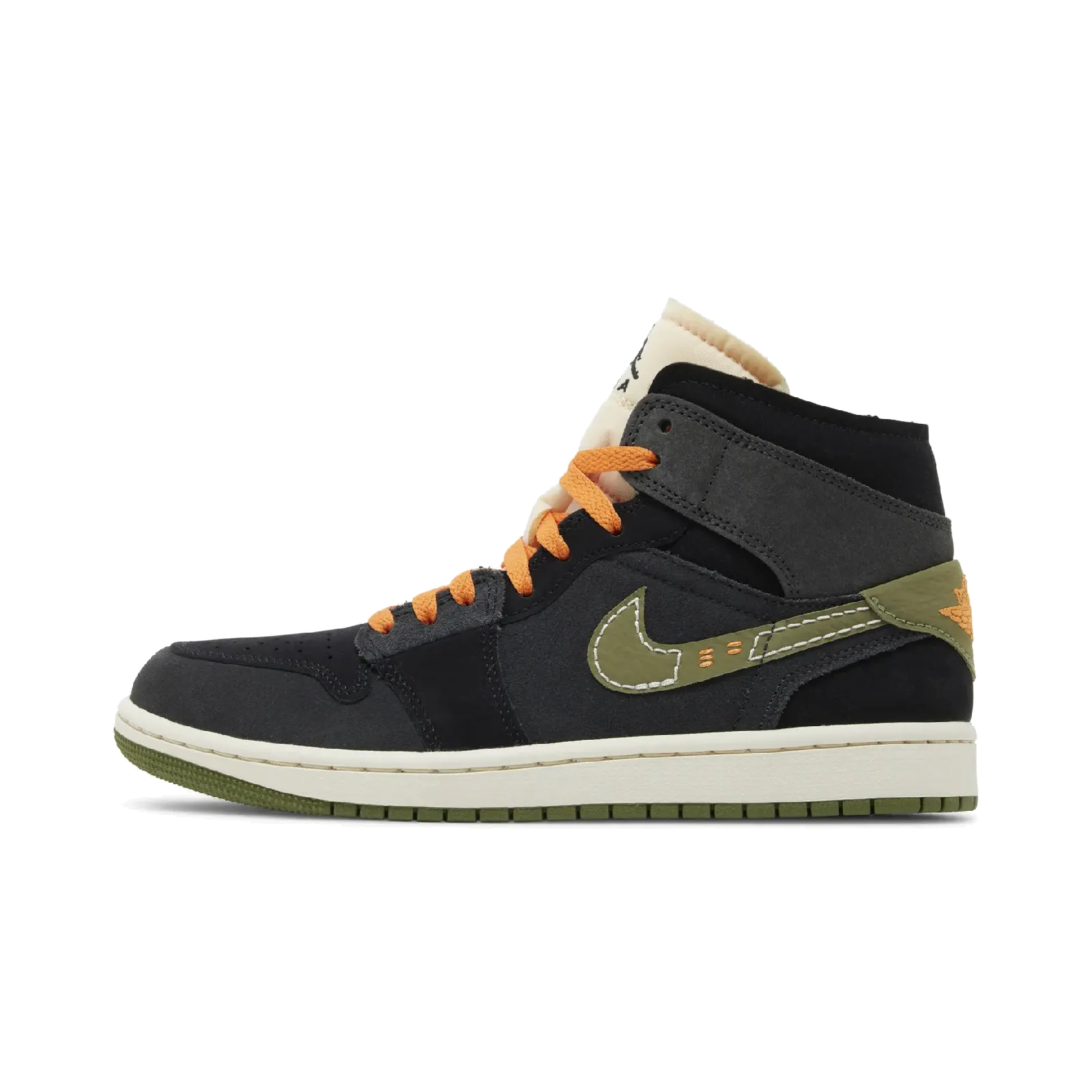 Jordan 1 Mid SE Craft Anthracite Light Olive