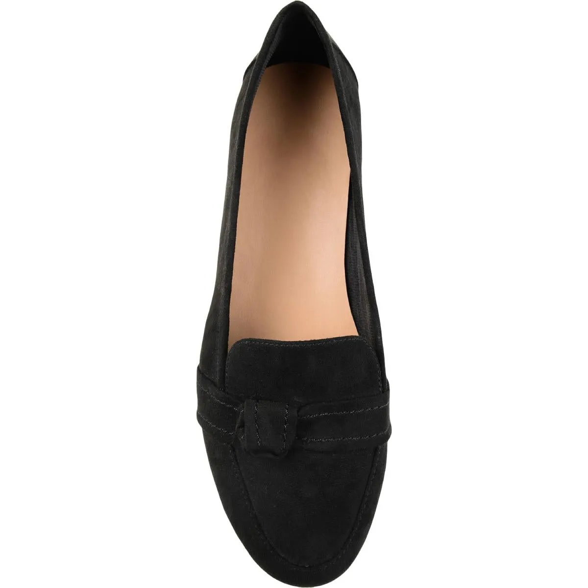 Journee Collection Womens Marci Faux Suede Padded Insole Loafers