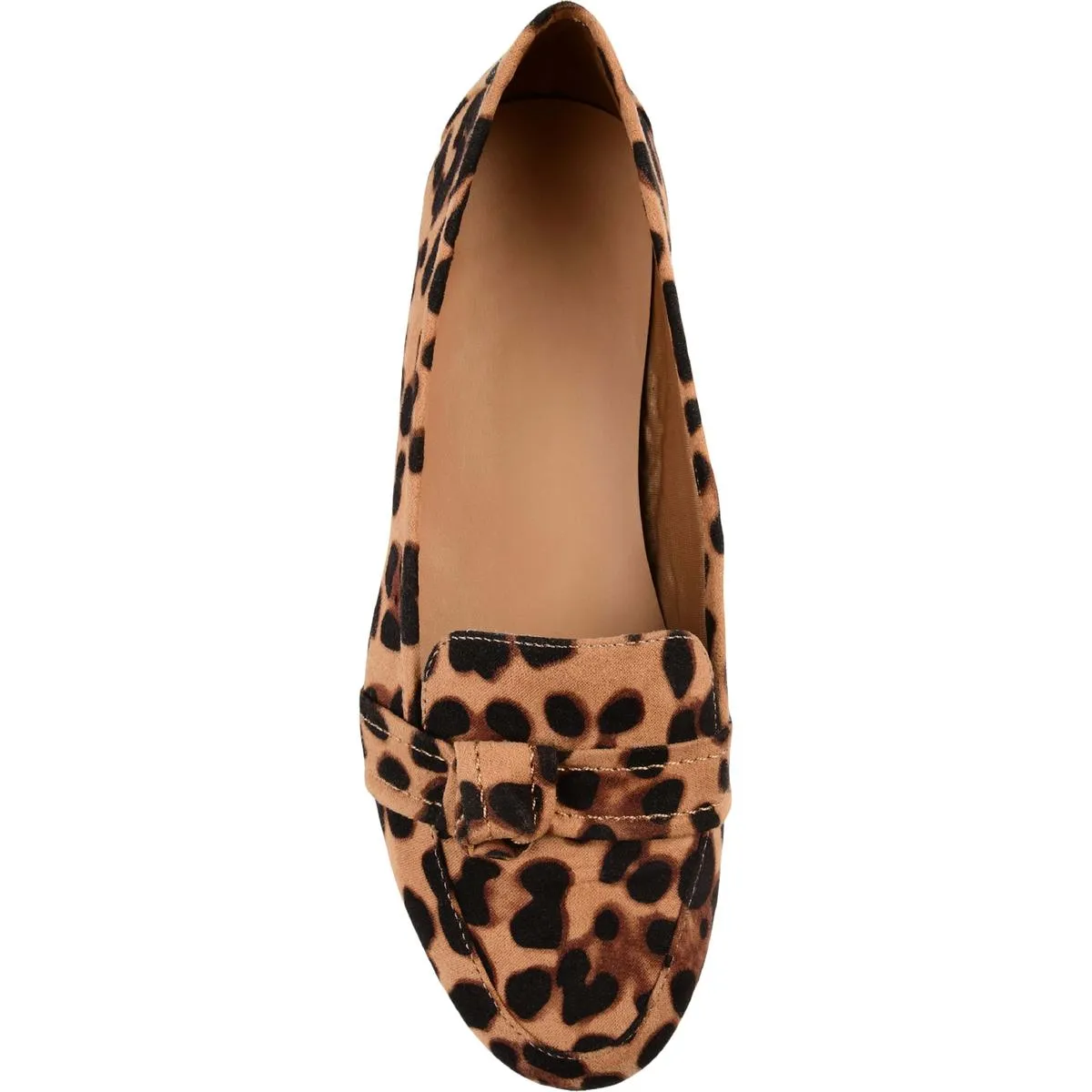 Journee Collection Womens Marci Faux Suede Padded Insole Loafers
