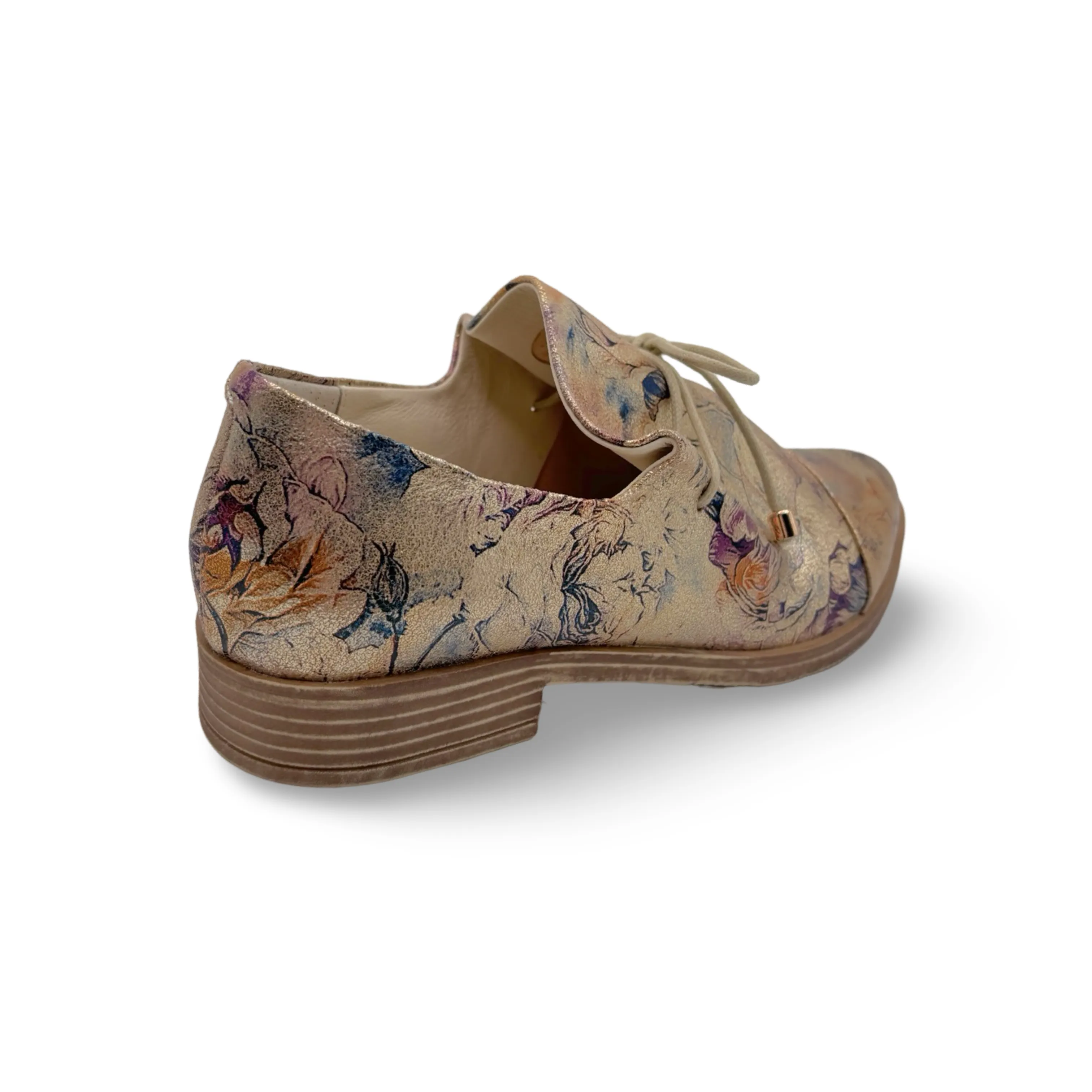 Kotty Gold Vintage Floral Flat