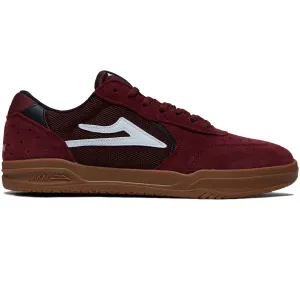 Lakai Atlantic Shoes - Burgundy/Gum Suede