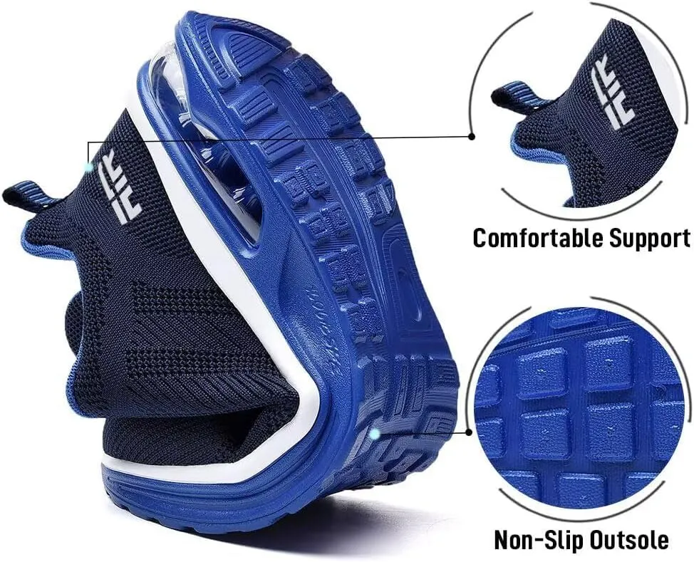 Lamincoa Womens Walking Shoes Lightweight Running Shoes Womens Tennis Shoes Non Slip Air Shoes Breathable Mesh Air Cushion Sneakers for Gym Workout Sports