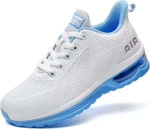Lamincoa Womens Walking Shoes Lightweight Running Shoes Womens Tennis Shoes Non Slip Air Shoes Breathable Mesh Air Cushion Sneakers for Gym Workout Sports