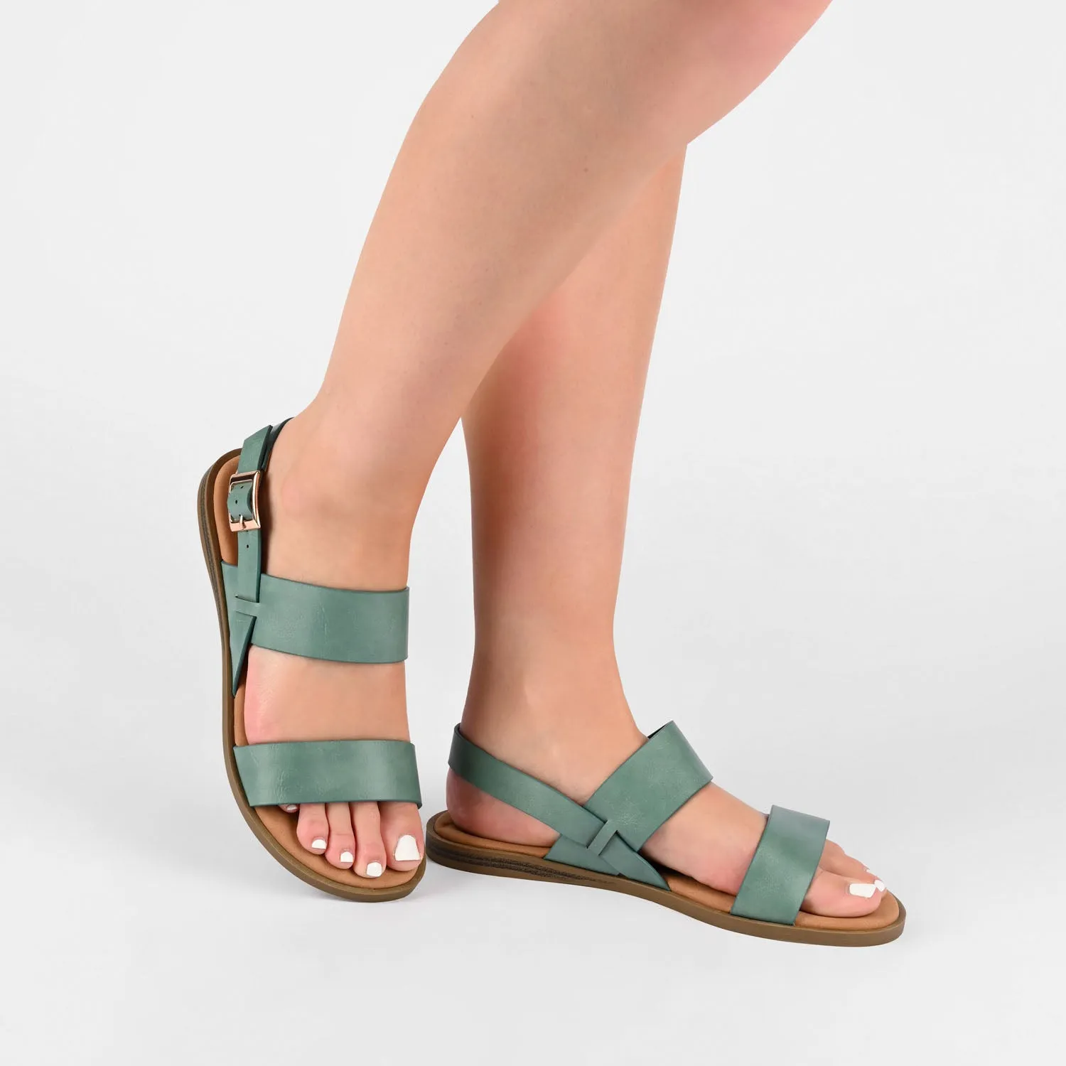 LAVINE SANDALS IN FAUX LEATHER