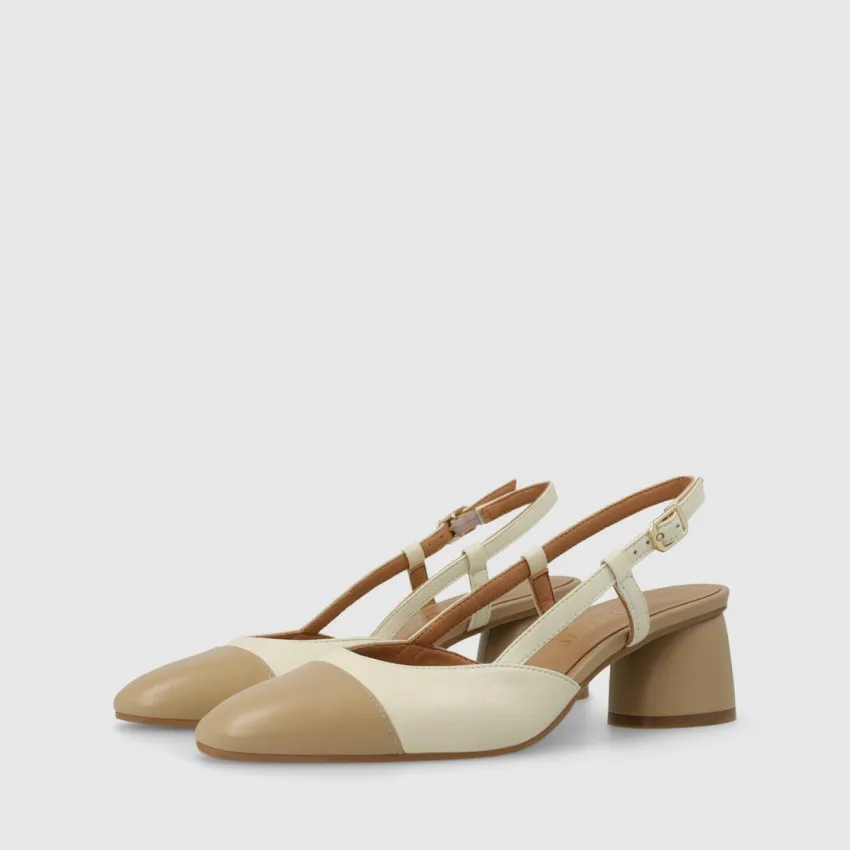 Lodi Rol Two Tone Slingback Pumps