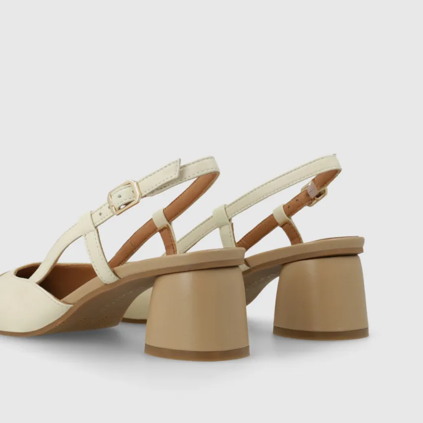 Lodi Rol Two Tone Slingback Pumps