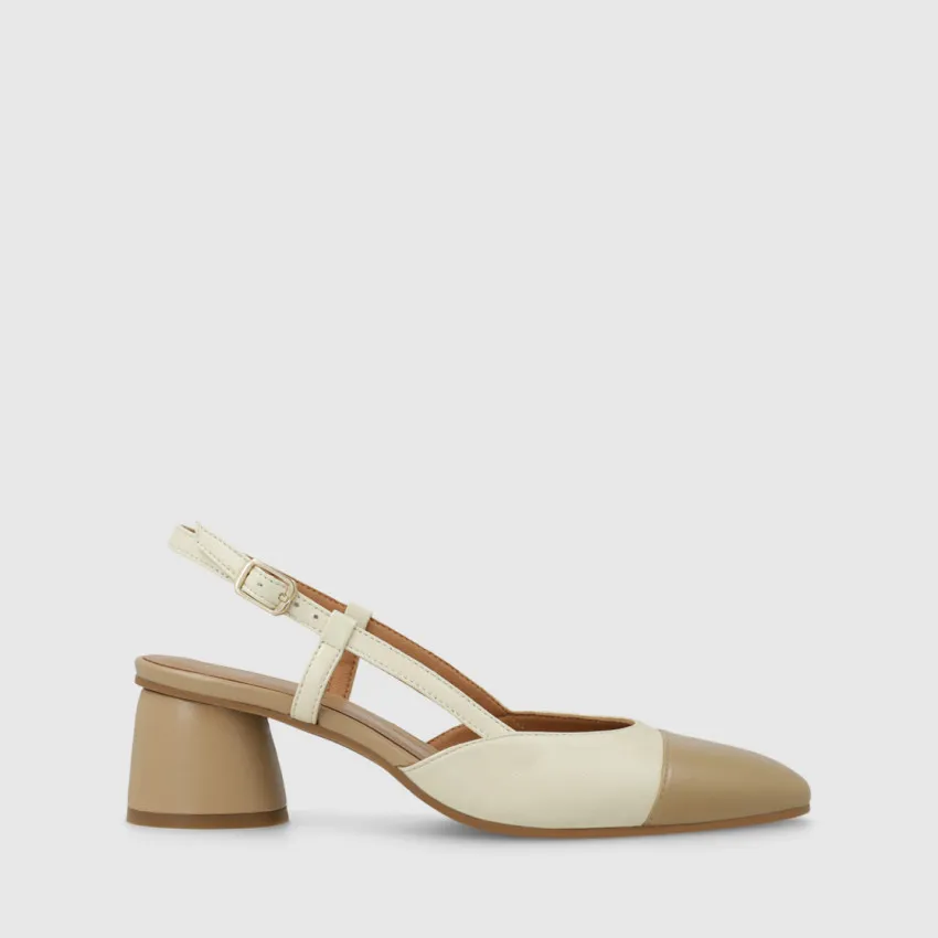 Lodi Rol Two Tone Slingback Pumps