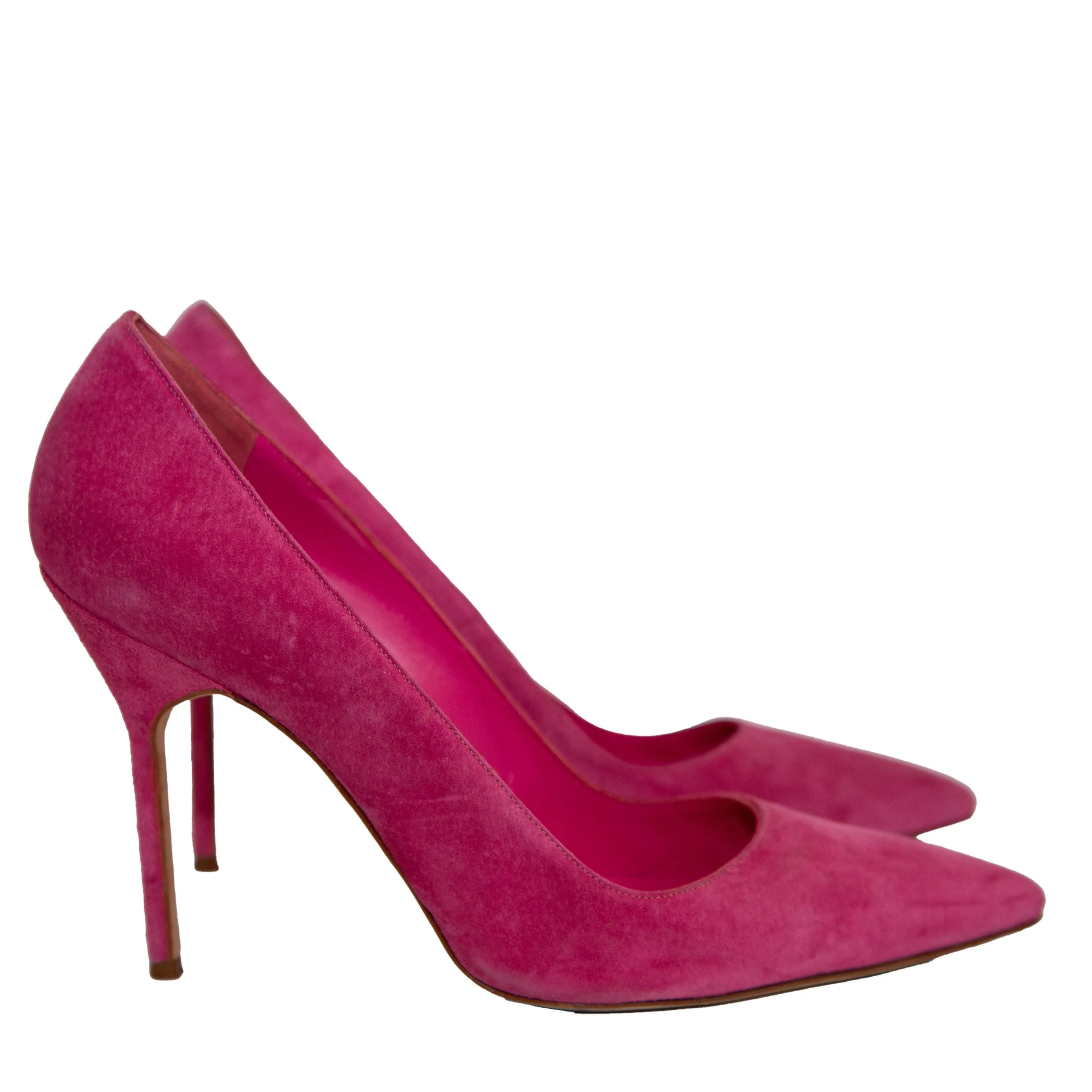 Manolo Blahnik Pink Pumps