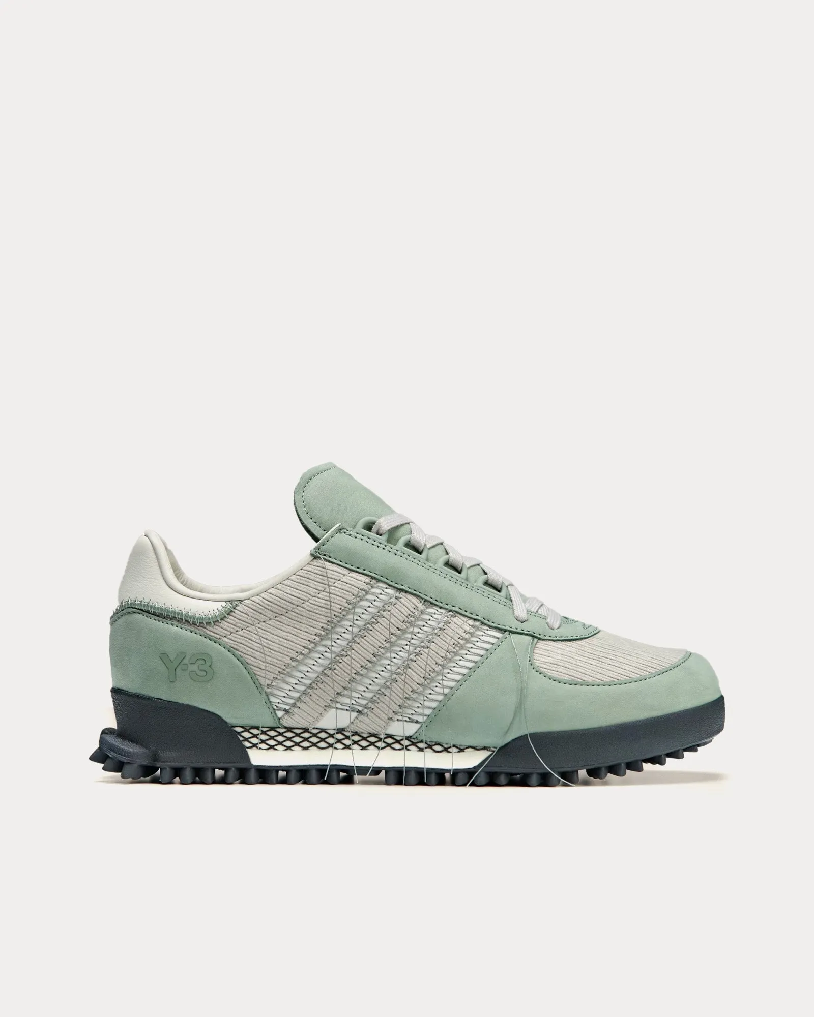 Marathon Trail Silver Green / Light Brown / Off White Low Top Sneakers