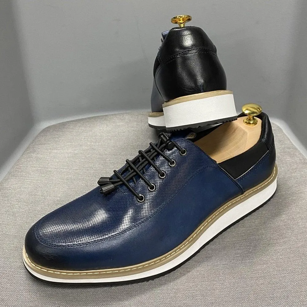 Men's High Quality Casual Genuine Leather Shoes