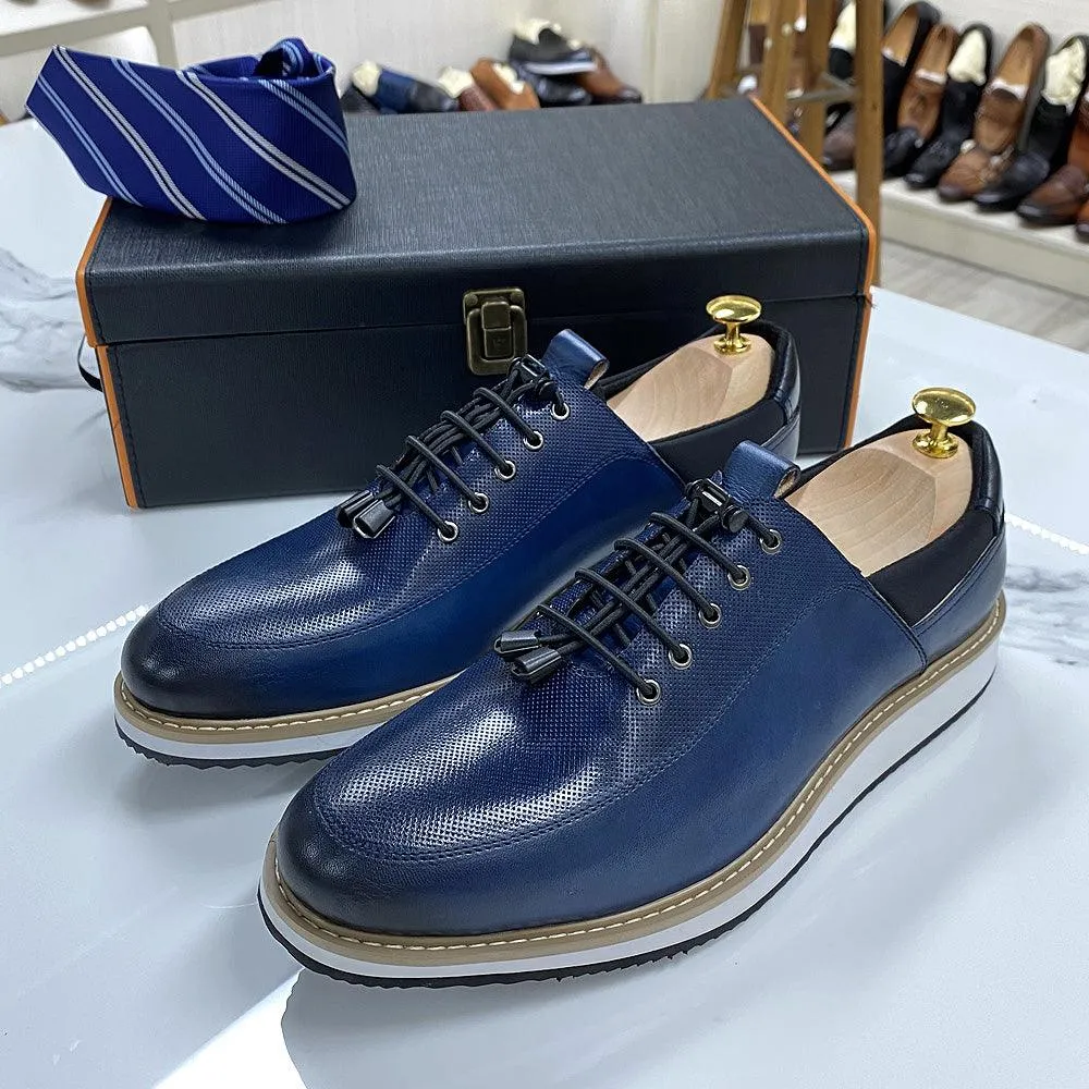 Men's High Quality Casual Genuine Leather Shoes