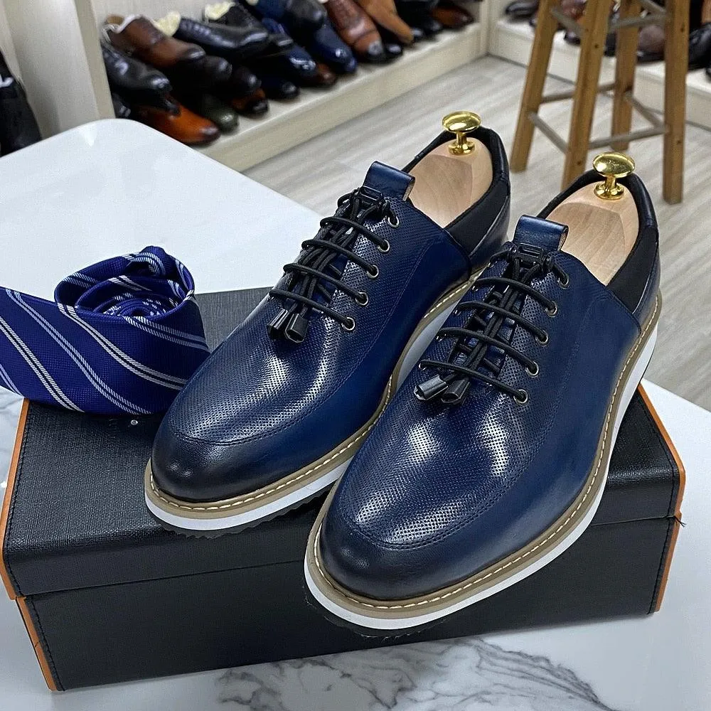 Men's High Quality Casual Genuine Leather Shoes