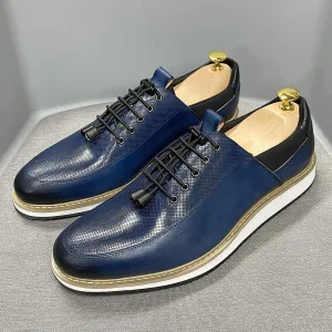Men's High Quality Casual Genuine Leather Shoes