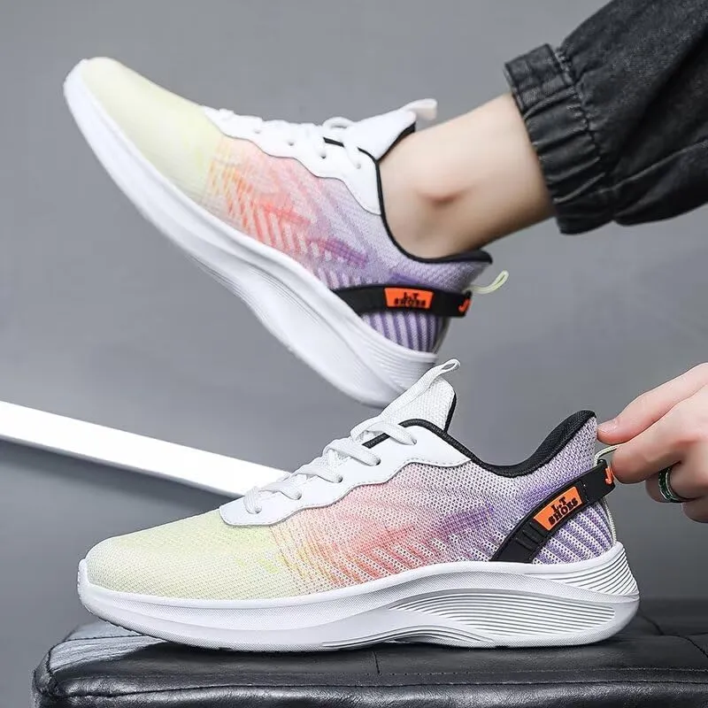 Men's Running Shoes Breathable Lightweight Walking Shoes Workout Sport Sneakers Plus Size Shoes for Men