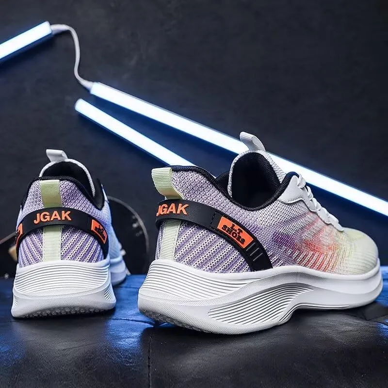 Men's Running Shoes Breathable Lightweight Walking Shoes Workout Sport Sneakers Plus Size Shoes for Men